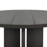 Ernest Outdoor Metal Dining Table, Bronze by Four Hands