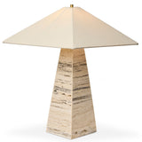 Andros Table Lamp, White by Four Hands