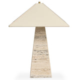 Andros Table Lamp, White by Four Hands