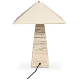 Andros Table Lamp, White by Four Hands