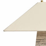 Andros Table Lamp, White by Four Hands