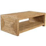 Rora Open Coffee Table, Natural-Furniture - Accent Tables-High Fashion Home