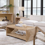 Rora Open Coffee Table, Natural-Furniture - Accent Tables-High Fashion Home