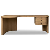 Roan Desk, Aged Smoked Oak by Four Hands — FRT_1
