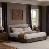 Benny Upholstered Bed, Harbor Sand by Four Hands