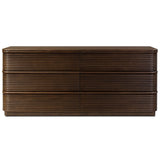 Benny 6 Drawer Dresser, Spiced Oak by Four Hands