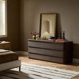 Benny 6 Drawer Dresser, Spiced Oak by Four Hands