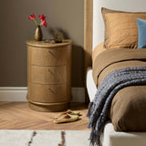 Zoe Nightstand, Warm Natural by Four Hands