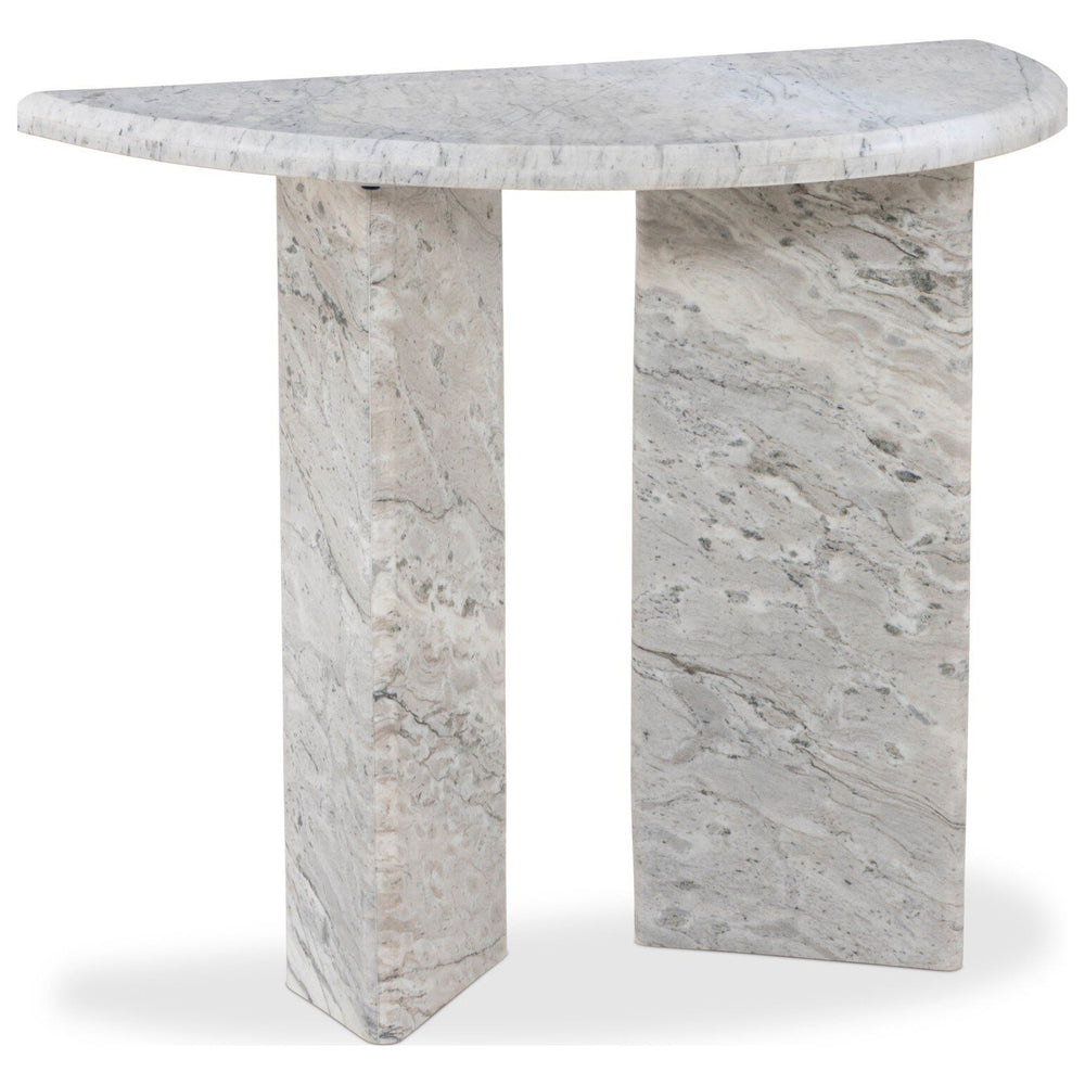 Kai Console Table, Light Grey Onyx by Four Hands — PRM_1