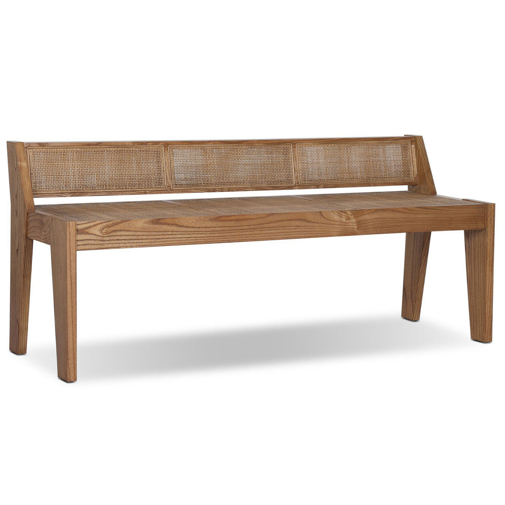 Lutz Accent Bench, Toasted Sungkai by Four Hands