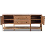 Kenzo Media Console, Warm Natural by Four Hands
