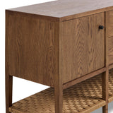 Kenzo Media Console, Warm Natural by Four Hands