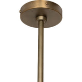 Amabella Chandelier, Aged Antique Brass by Four Hands