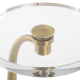 Waveney Drink Table, Brass