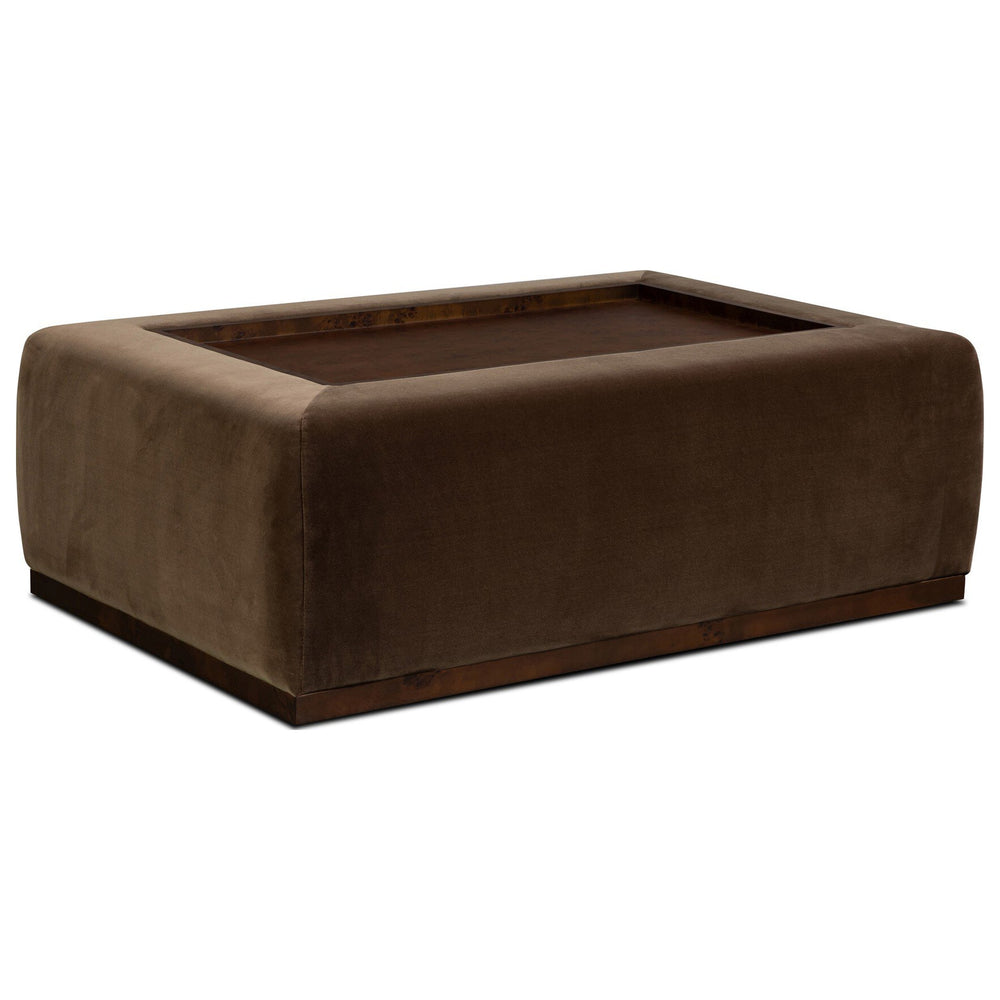 Truvy Cocktail Ottoman, Surrey Mink by Four Hands — PRM_1