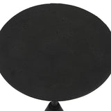 Midnight Accent Table, Black-Furniture - Accent Tables-High Fashion Home
