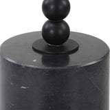Bead Drink Table, Black