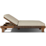 Moxie Outdoor Double Chaise, Ellor Beige by Four Hands