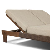 Moxie Outdoor Double Chaise, Ellor Beige by Four Hands