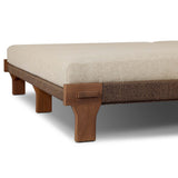 Moxie Outdoor Double Chaise, Ellor Beige by Four Hands