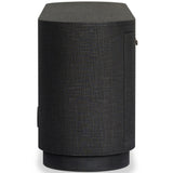 Amelia Media Console, Black Linen by Four Hands-Furniture - Storage-High Fashion Home