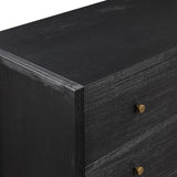 Sullivan 8 Drawer Dresser, Black Acacia Veneer by Four Hands