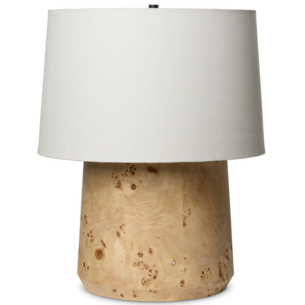 Daxton Table Lamp, Light Mappa Burl by Amber Lewis x Four Hands
