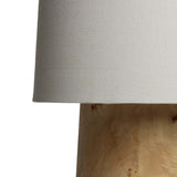 Daxton Table Lamp, Light Mappa Burl by Amber Lewis x Four Hands