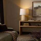 Daxton Table Lamp, Light Mappa Burl by Amber Lewis x Four Hands