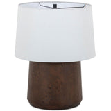 Daxton Table Lamp, Dark Brown Mappa Burl by Amber Lewis x Four Hands