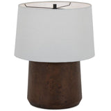 Daxton Table Lamp, Dark Brown Mappa Burl by Amber Lewis x Four Hands