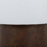 Daxton Table Lamp, Dark Brown Mappa Burl by Amber Lewis x Four Hands
