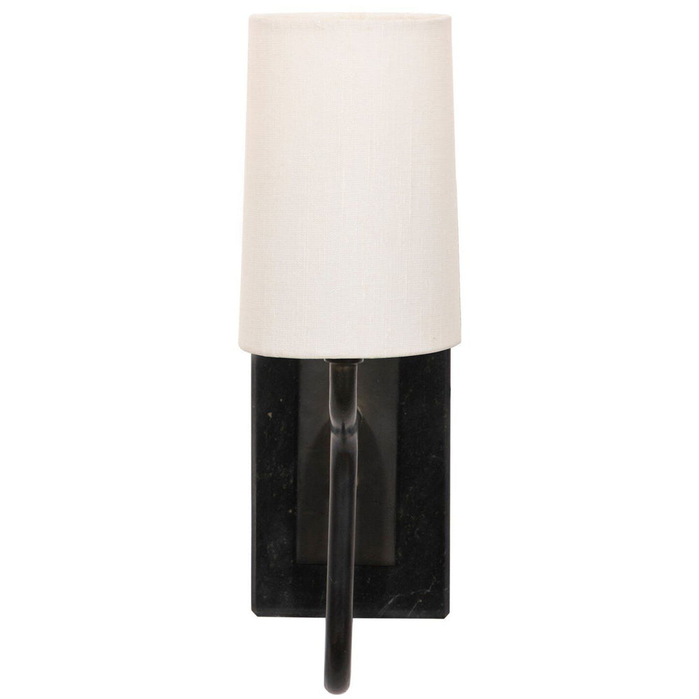 Calla Bookshelf Lamp, Black Marble by Amber Lewis x Four Hands