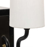 Calla Bookshelf Lamp, Black Marble by Amber Lewis x Four Hands