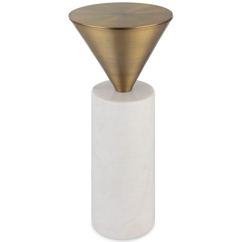 Top Hat Drink Table, Brass