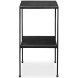 Sherwood Accent Table, Black-Furniture - Accent Tables-High Fashion Home