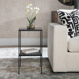 Sherwood Accent Table, Black-Furniture - Accent Tables-High Fashion Home