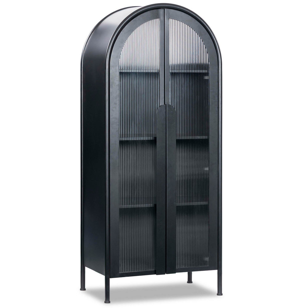 Isamaya Cabinet, Matte Ink by Four Hands