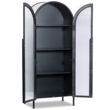 Isamaya Cabinet, Matte Ink by Four Hands