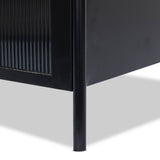Isamaya Cabinet, Matte Ink by Four Hands