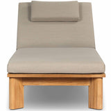Sterling Outdoor Chaise, Ibiza Mole by Four Hands