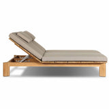 Sterling Outdoor Double Chaise, Ibiza Mole by Four Hands