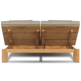 Sterling Outdoor Double Chaise, Ibiza Mole by Four Hands