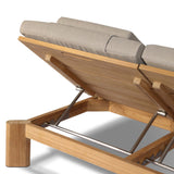 Sterling Outdoor Double Chaise, Ibiza Mole by Four Hands