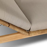 Sterling Outdoor Double Chaise, Ibiza Mole by Four Hands