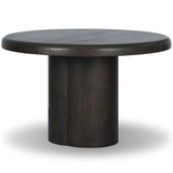 Pemble Extension Dining Table, Smoked Black by Four Hands
