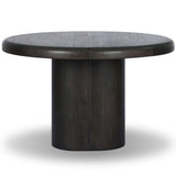 Pemble Extension Dining Table, Smoked Black by Four Hands