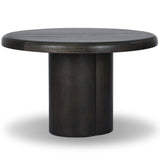 Pemble Extension Dining Table, Smoked Black by Four Hands