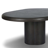 Pemble Extension Dining Table, Smoked Black by Four Hands