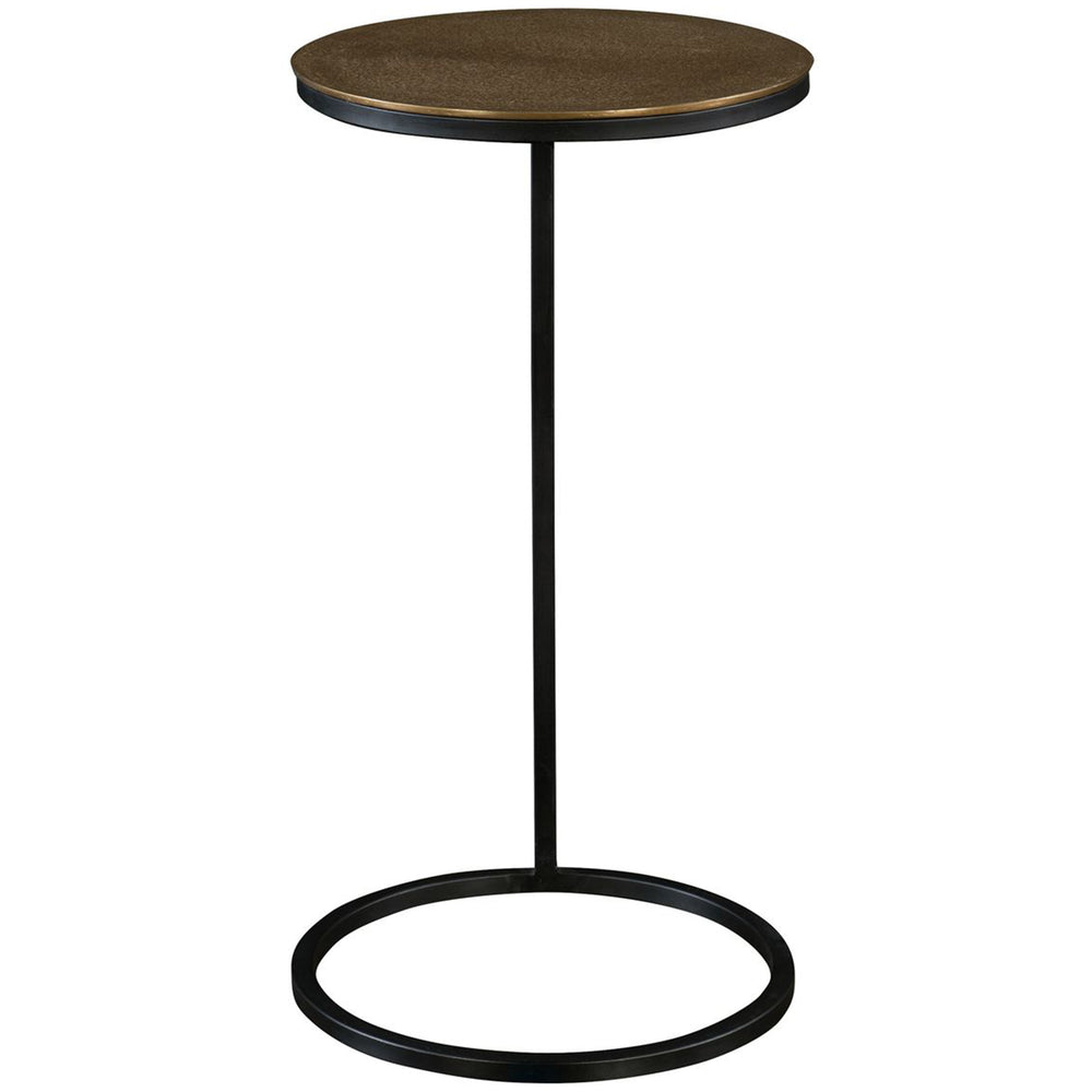 Brunei Accent Table, Gold-Furniture - Accent Tables-High Fashion Home